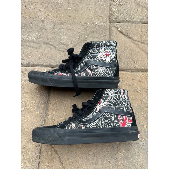 Vans SK8-Hi Top DX Anaheim Factory Spiderweb Sneaker size Mens 6.5 / WO 8 - Picture 4 of 12
